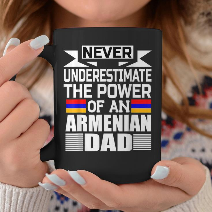 Never Underestimate The Power Of An Armenian Dad Coffee Mug Funny Gifts