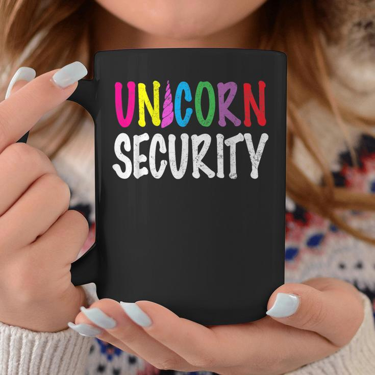 Unicorn Security Halloween Costume Mom Dad Adult Daughter Coffee Mug Unique Gifts