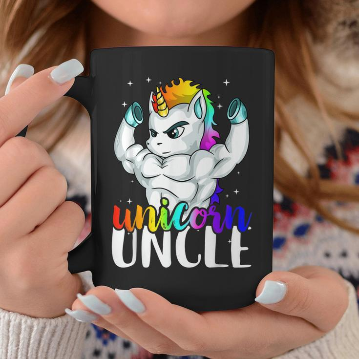 Unicorn Uncle Unclecorn For Men Manly Unicorn Gift Coffee Mug Unique Gifts