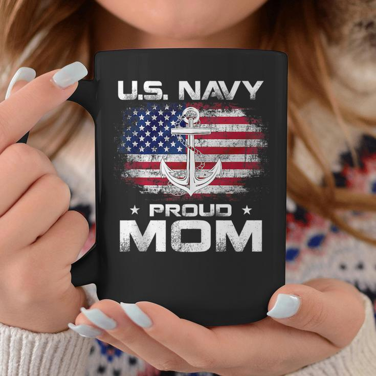 Us Navy Proud Mom With American Flag Gift Veteran Day Gifts For Mom Funny Gifts Coffee Mug Unique Gifts