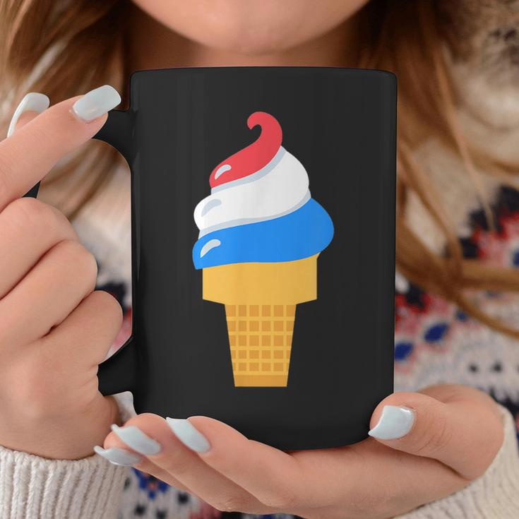 Usa Ice Cream Cone - Cute For 4Th Of July Usa Funny Gifts Coffee Mug Unique Gifts