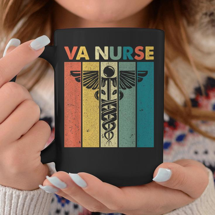 Va Nurse Retro Vintage Valentine For Nurse Va Nurse Retro Coffee Mug Unique Gifts