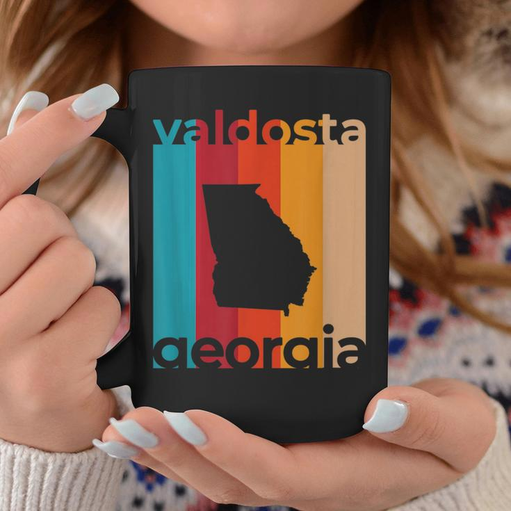 Valdosta Georgia Retro Cutout Ga Souvenir Coffee Mug Unique Gifts
