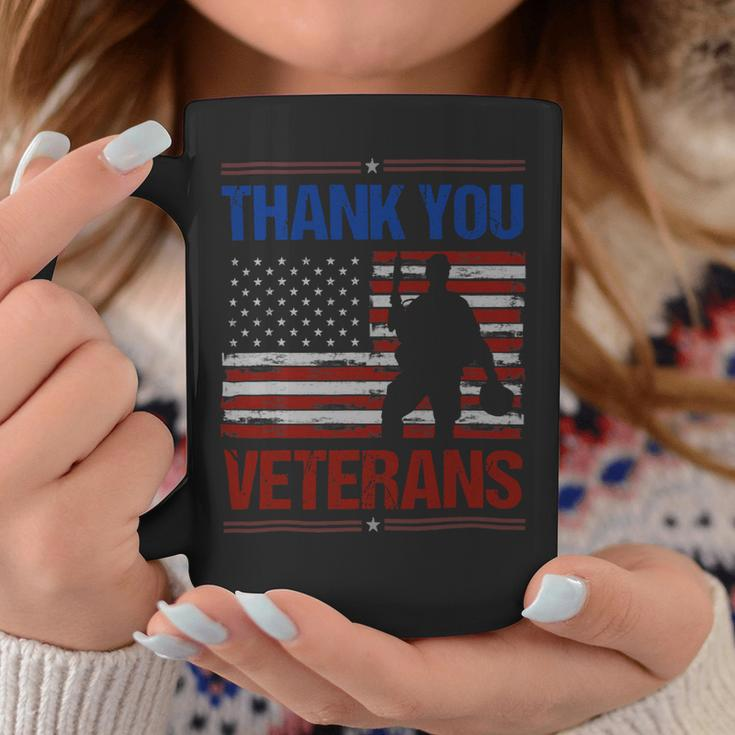Veteran Vets Thank You Veterans Service Patriot Veteran Day American Flag 3 Veterans Coffee Mug Unique Gifts