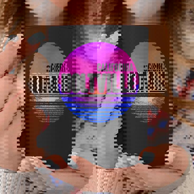 Vintage Holtville Vaporwave California Coffee Mug Unique Gifts