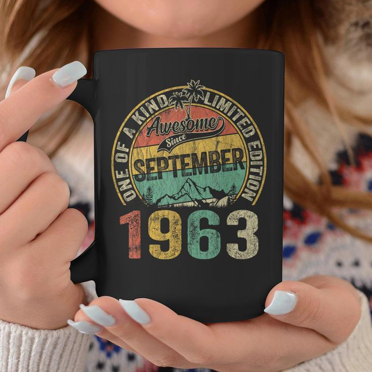 Vintage September 1963 60 Year Old 60Th Birthday Women Coffee Mug Funny Gifts