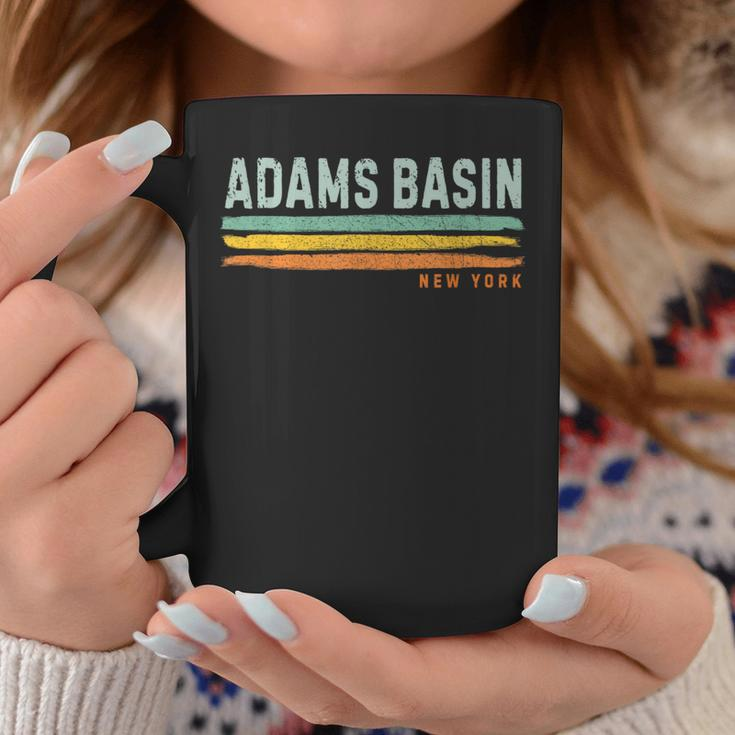 Vintage Stripes Adams Basin Ny Coffee Mug Unique Gifts