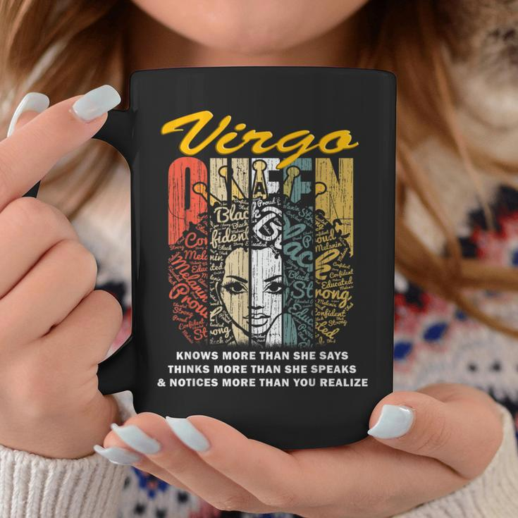 Virgo Queen Birthday Knows More Than She Says Coffee Mug Unique Gifts