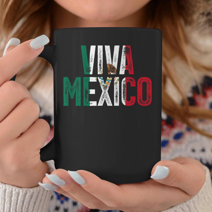Viva Mexico Pride Proud Mexican Flag I Love Mexico Vintage Coffee Mug Unique Gifts