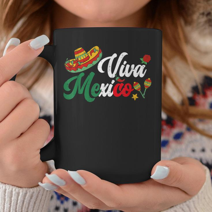 Viva Mexico Sombrero Hispanic Heritage Month Family Group Coffee Mug Funny Gifts