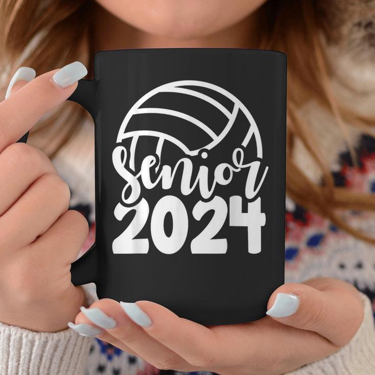 Volleyball Senior Class Of 2024 High School Senior For Girls Coffee Mug Unique Gifts