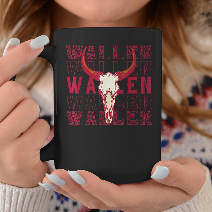 Wallen Western Wallen Bullhead Cowboy Wallen Coffee Mug Unique Gifts