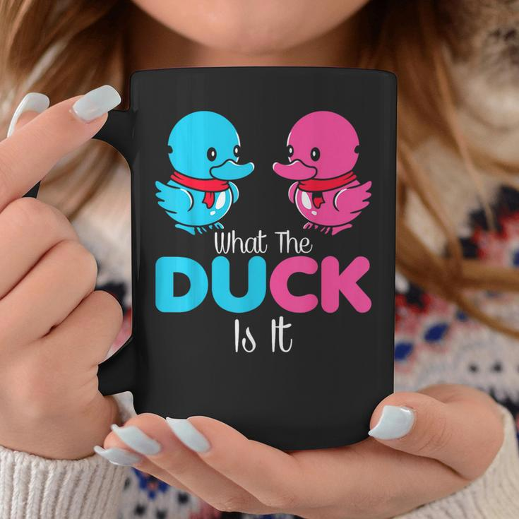 What The Duck Is It Gender Reveal Party Coffee Mug Unique Gifts