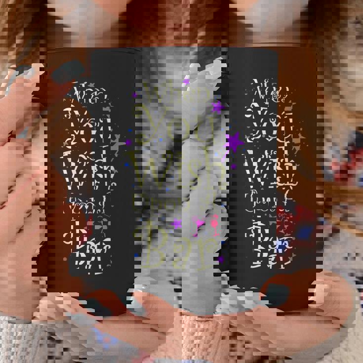 When You Wish Upon A Bar For Magical Nights Coffee Mug Unique Gifts