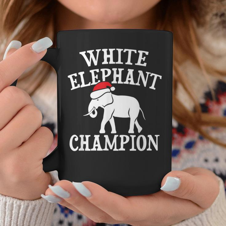 White Elephant Champion Party Christmas Coffee Mug Unique Gifts