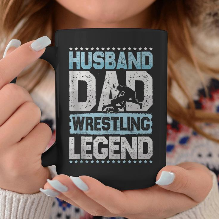 Wrestling Husband Dad Rings Legend Rings Men Gift For Women Coffee Mug Unique Gifts