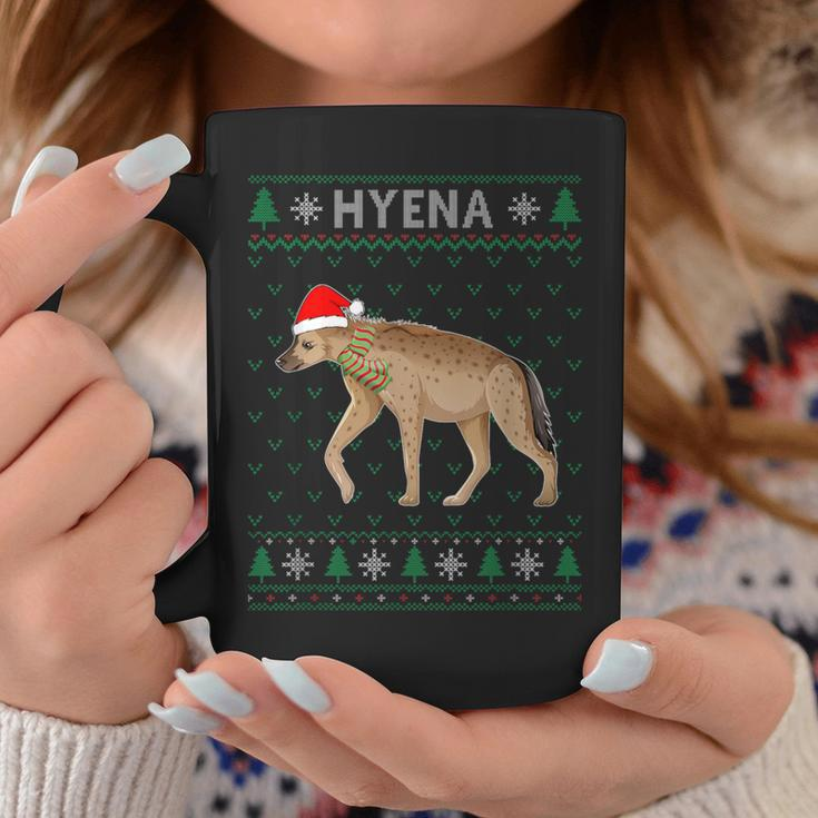 Xmas Hyena Ugly Christmas Sweater Party Coffee Mug Unique Gifts
