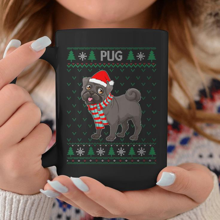 Xmas Pug Dog Ugly Christmas Sweater Party Coffee Mug Unique Gifts