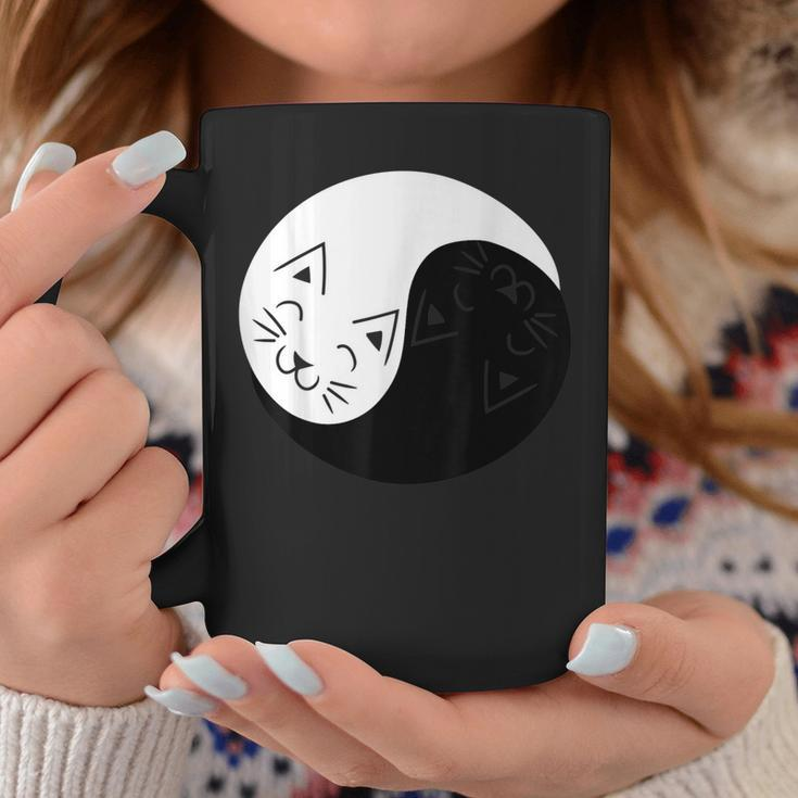 Yin And Yang Cats Cat Animal S Coffee Mug Unique Gifts