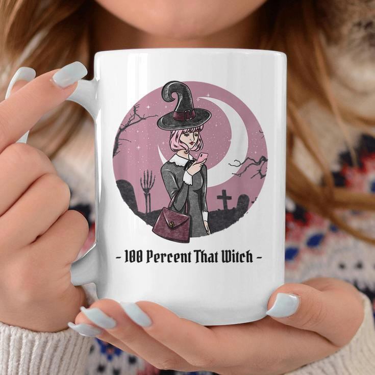 100 Percent That Witch Graphic Witch Coffee Mug Unique Gifts