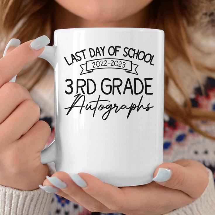 2022-2023 Last Day Autographs School 3Rd Grade Keepsake Coffee Mug Unique Gifts