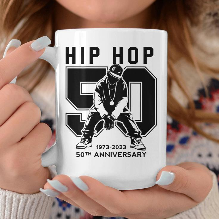 50 Years Of Hip Hop Jersey 50Th Anniversary Hip Hop Retro Coffee Mug Funny Gifts