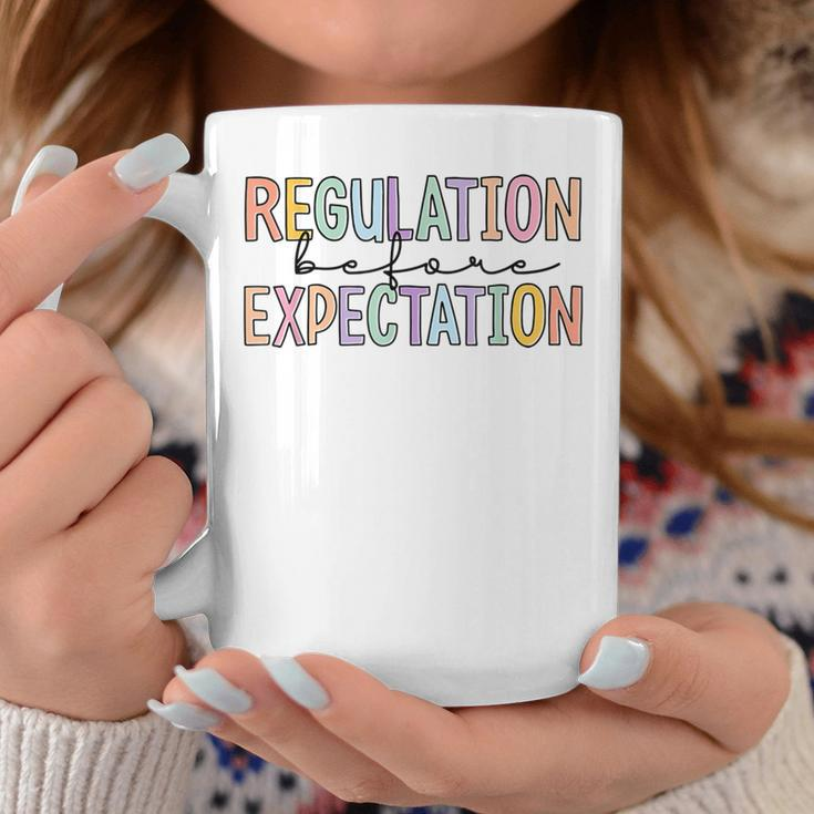 Autism Awareness Acceptance Regulation Before Expectation Coffee Mug Unique Gifts