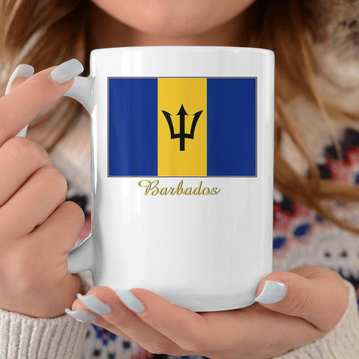 Barbados Flag Souvenir Coffee Mug Unique Gifts
