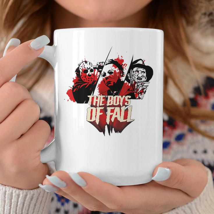 The Boys Of Fall Horror Movies Novelty Graphic Fall Coffee Mug Unique Gifts