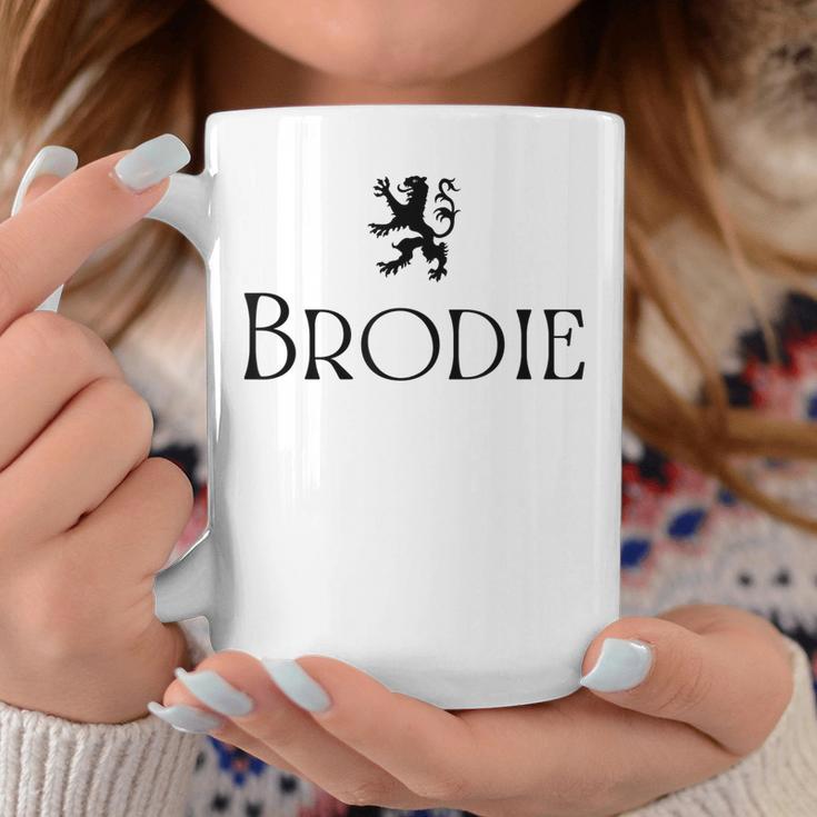 Brodie Clan Scottish Family Name Scotland Heraldry Coffee Mug Mazezy