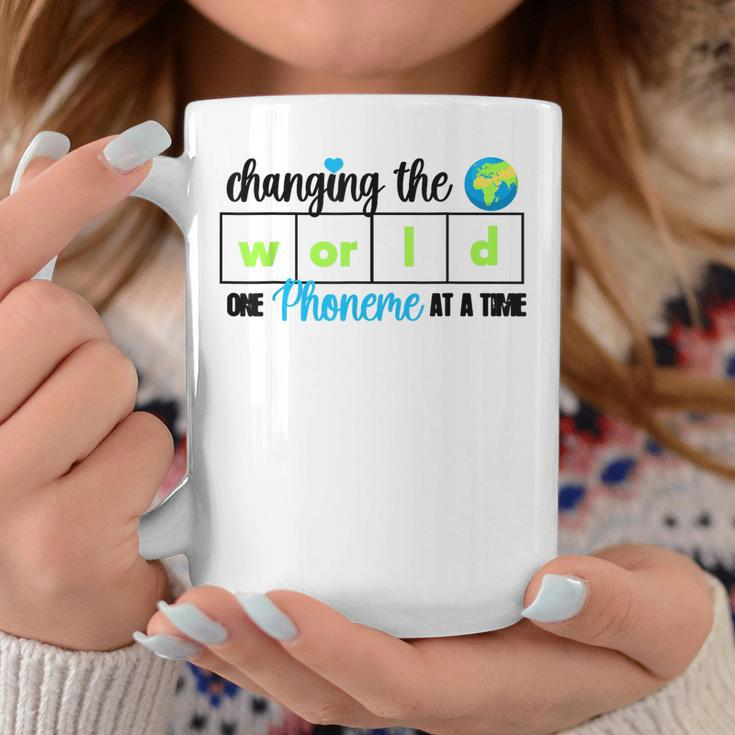 Changing The World One Phoneme At A Time Coffee Mug Unique Gifts