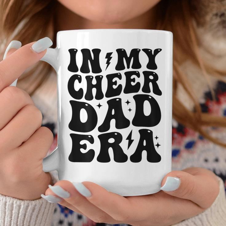 In My Cheer Dad Era Cheerleading Football Cheerleader Dad Coffee Mug Funny Gifts