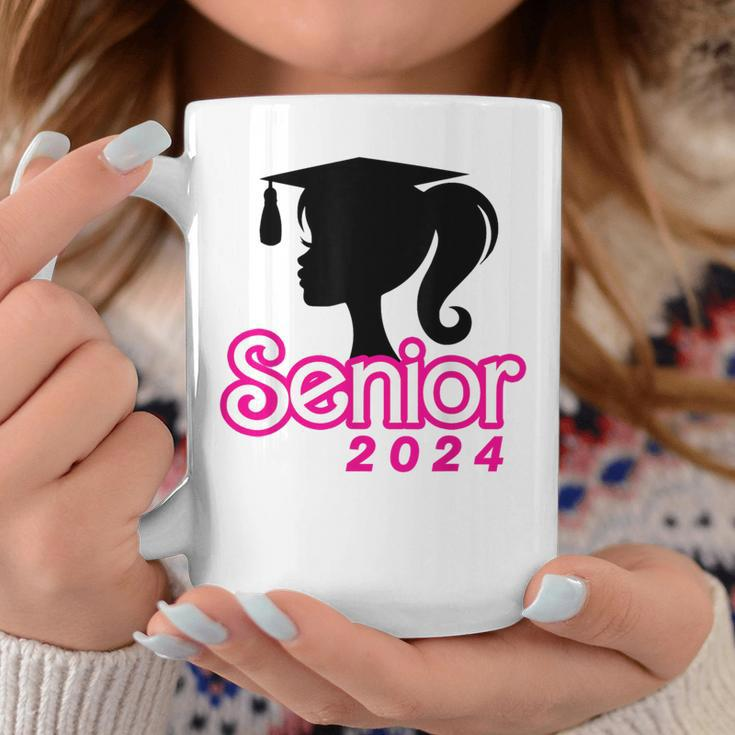 Class Of 2024 Senior Pink Seniors 2024 Girls Coffee Mug Unique Gifts