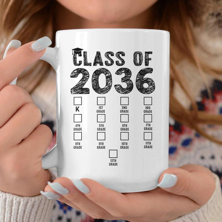 Class Of 2036 Grow With Me With Space For Checkmarks Coffee Mug Funny Gifts