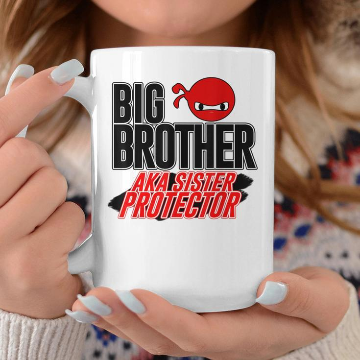 Cool Big Brother Aka Sister Protector Coffee Mug Unique Gifts