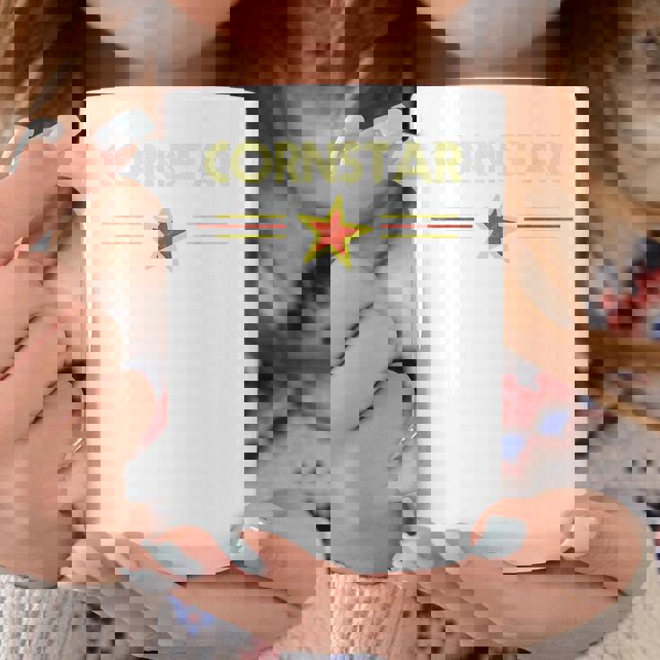 Corn Star Retro 80S Cornhole Team Funny Vintage Graphic 80S Vintage Designs Funny Gifts Coffee Mug Unique Gifts