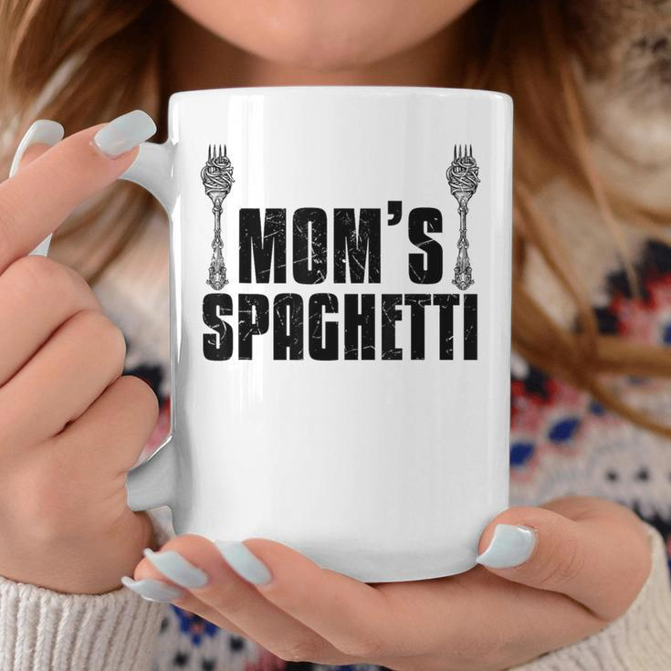 Cute Mom's Spaghetti Food Lover Italian Chefs Coffee Mug Unique Gifts