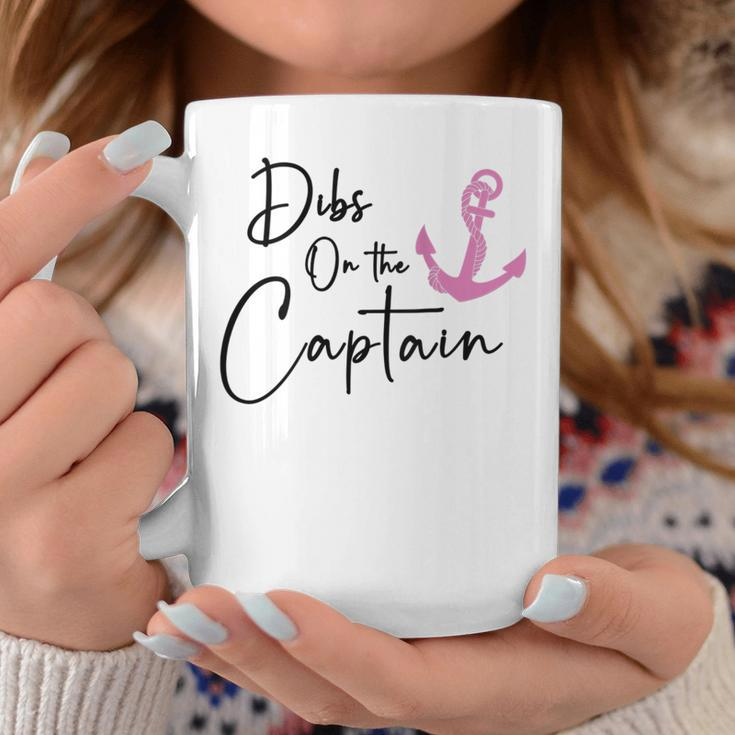 Dibs On The Captain Coffee Mug Funny Gifts