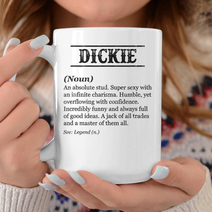 Dickie Name Definition | Funny Phrase Customized Mens Gift For Mens Coffee Mug Unique Gifts
