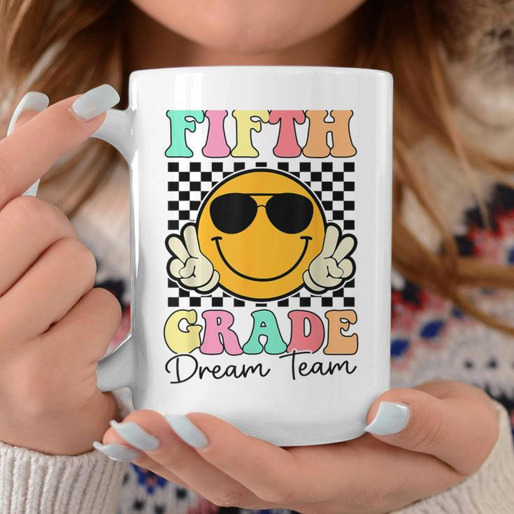 Fifth Grade Dream Team 5Th Grade Retro 1St Day Of School Coffee Mug Funny Gifts