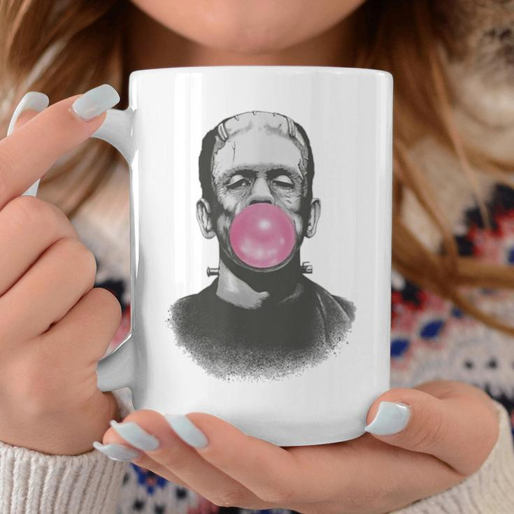 Frankenstein Monster With Bubblegum Bubble Mobile Phone Case Coffee Mug Unique Gifts