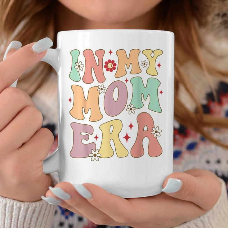 Funny In My Mom Era Lover Groovy Retro Mama Mothers Day Coffee Mug Funny Gifts