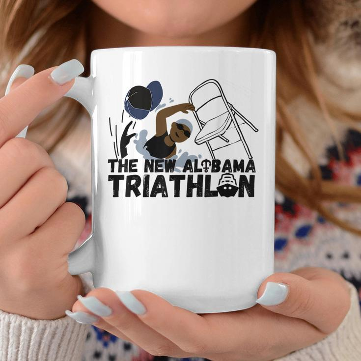 New Triathlon Alabama Riverboat Swimmer Hat Chair Meme Coffee Mug Funny Gifts