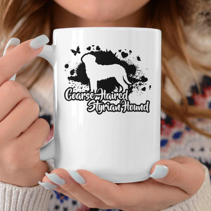 Proud Coarse-Haired Styrian Hound Dog Mom Dog Coffee Mug Unique Gifts