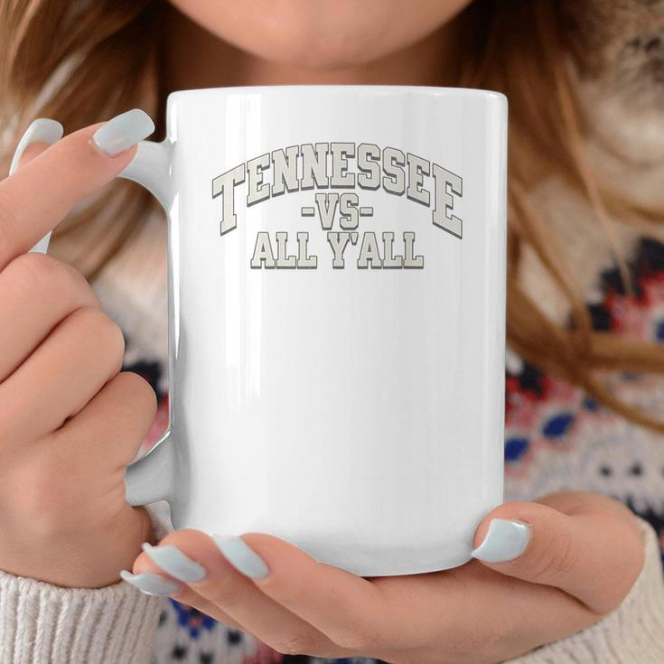 Tennessee -Vs- All Yall Knoxville Tn Orange Coffee Mug Unique Gifts