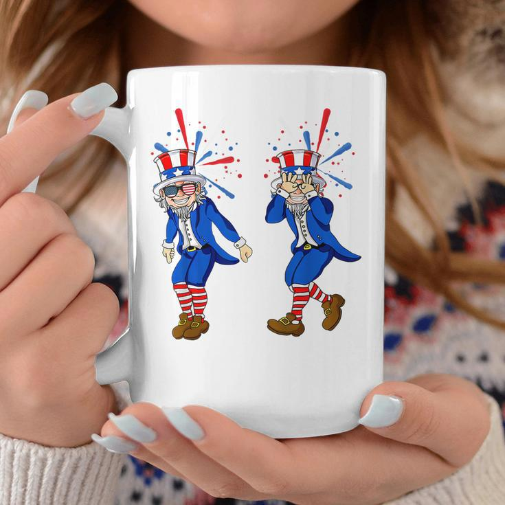 Funny Uncle Sam Griddy Dance 4Th Of July Independence Day Coffee Mug Unique Gifts