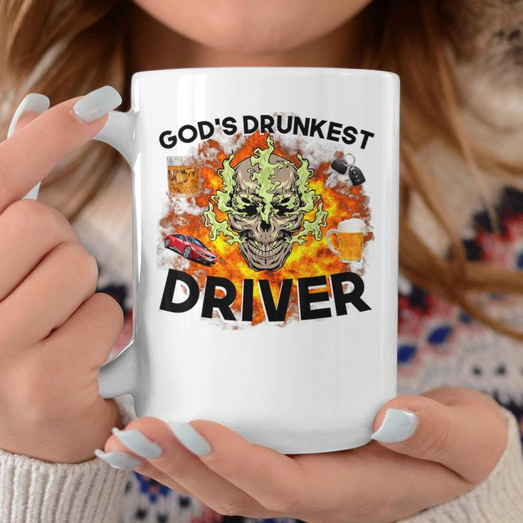 God's Drunkest Driver- Driver Vintage Meme Coffee Mug Unique Gifts