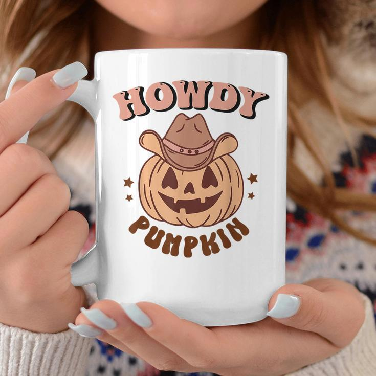 Howdy Pumpkin Rodeo Western Fall Southern Halloween Halloween Coffee Mug Unique Gifts