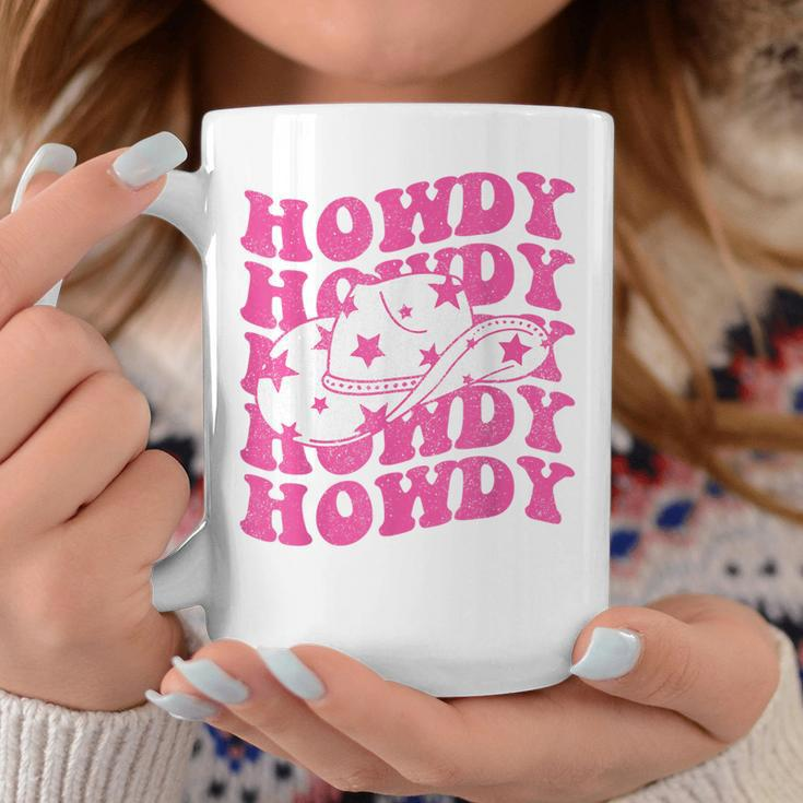 Howdy Southern Western Girl Country Rodeo Pink Cowgirl Coffee Mug Unique Gifts