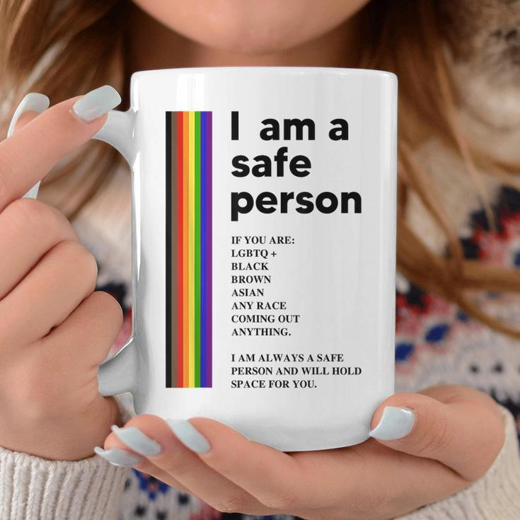 I Am A Safe Person Ally Lgbt Proud Gay Lesbian Lgbt Month Coffee Mug Unique Gifts